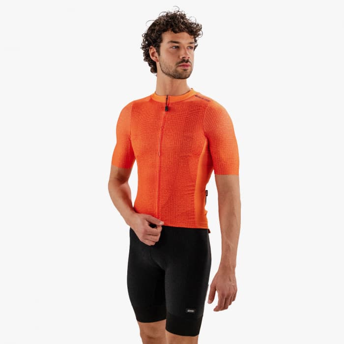 Джерси мужская Scicon MEN X-OVER 9.5 JERSEY S/S, Safety Orange