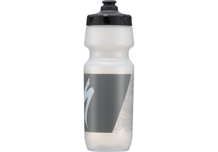 Фляга Specialized BIG MOUTH, Translucent / Grey Topo Block (710 мл)