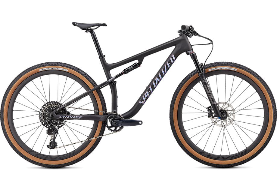 Велосипед Specialized EPIC EXPERT, SATIN CARBON/SPECTRAFLAIR (р. L)
