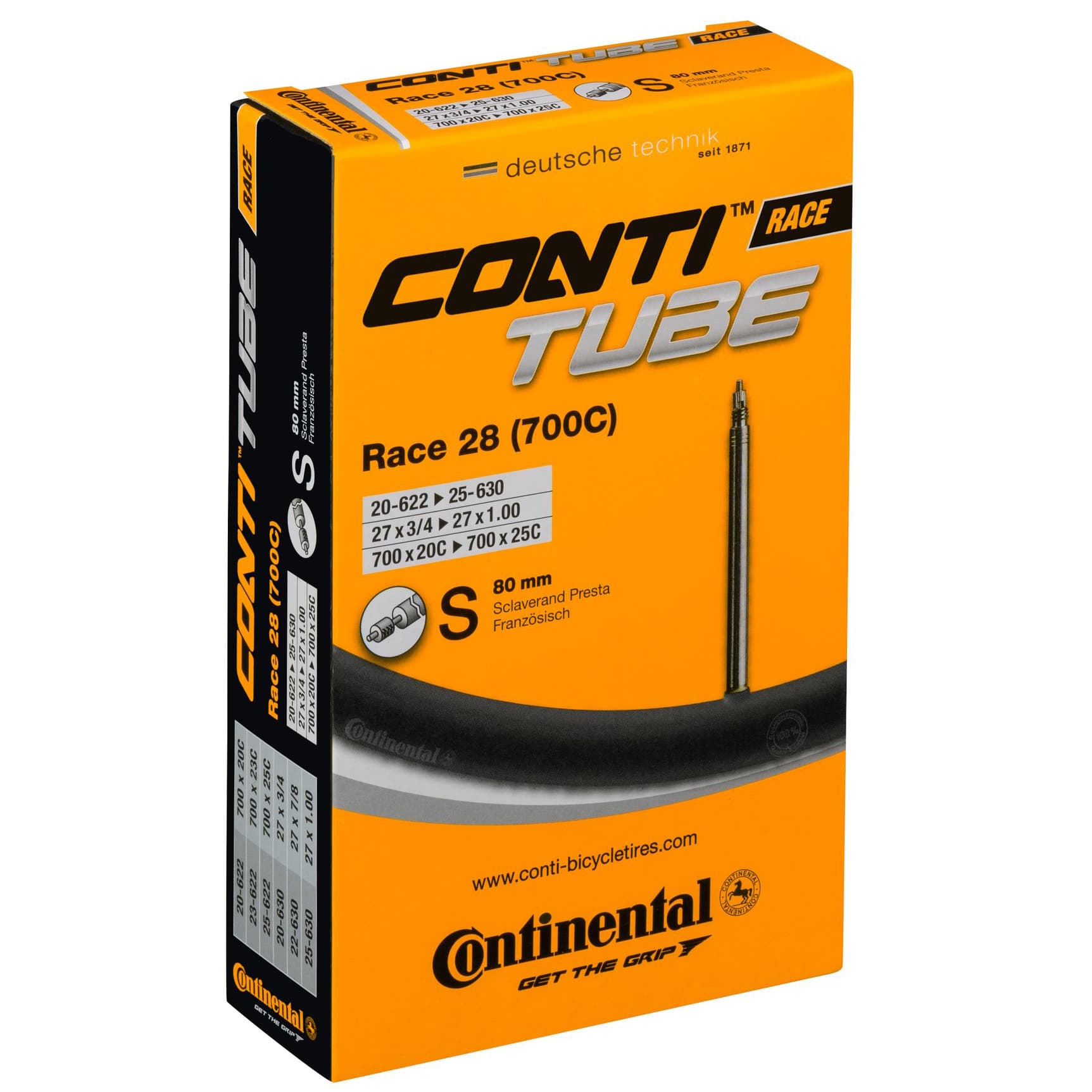 Камера Continental Race Inner Tube 80мм (без упаковки)