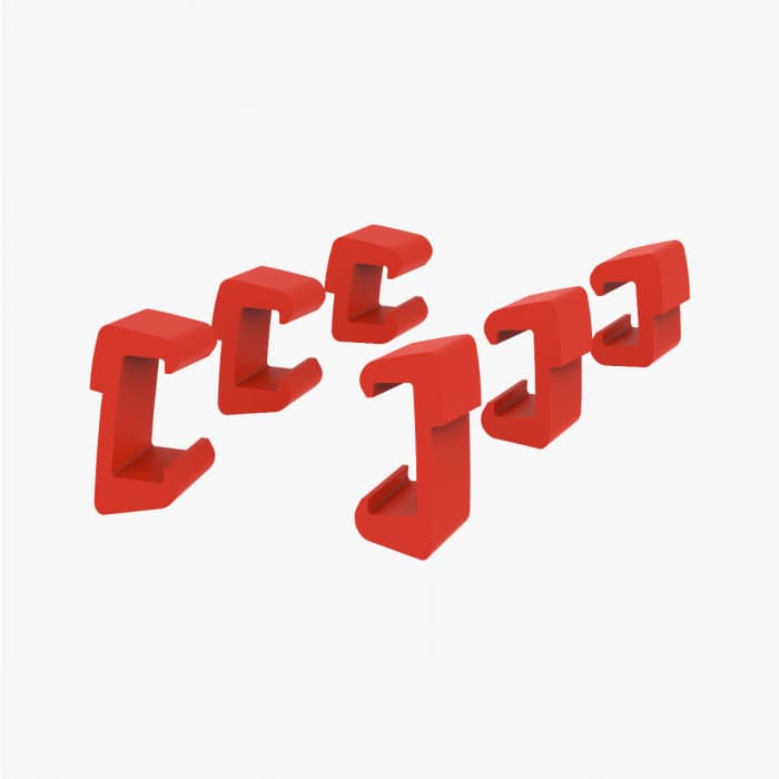 Накладки на очки Scicon CLIP SWITCH KIT, Red