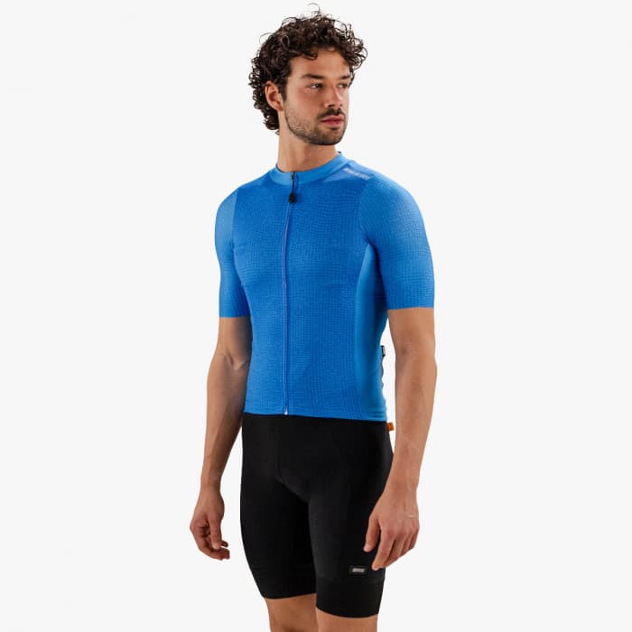 Джерси мужская Scicon MEN X-OVER 9.5 JERSEY S/S, Bright Blue
