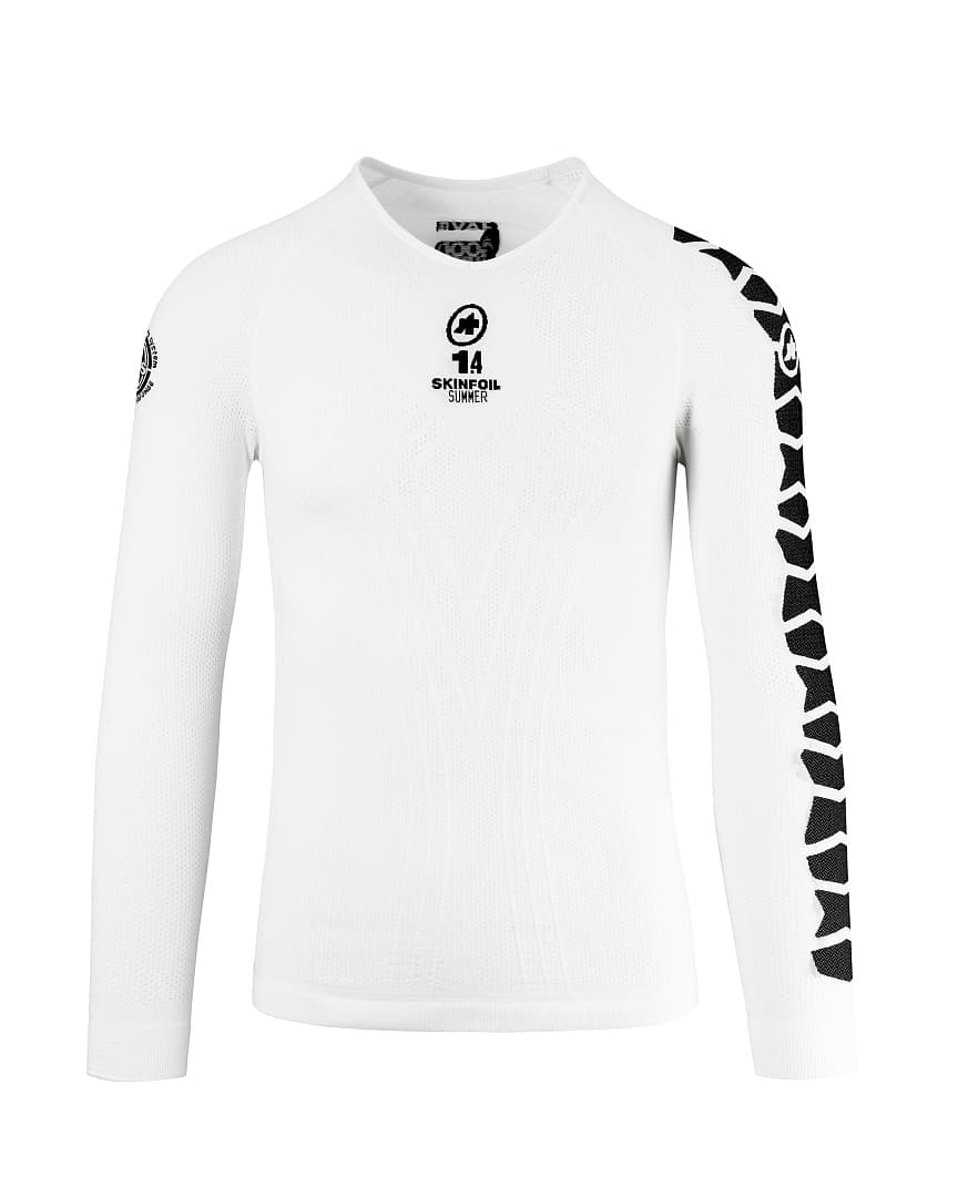 Термомайка ASSOS Skinfoil LS Summer Base Layer, holy White
