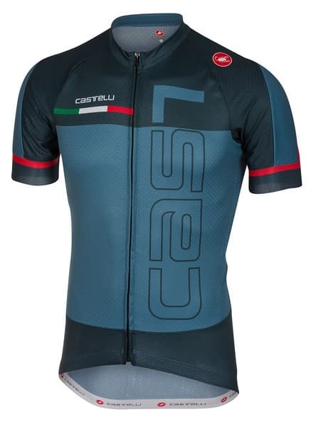 Джерси мужская Castelli Spunto, цв.083 saturn blue/midnight navy (р. S)