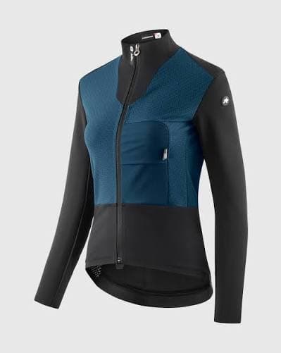 Велокуртка женская ASSOS DYORA R HABU Winter Jacket S11, Petrol Blue