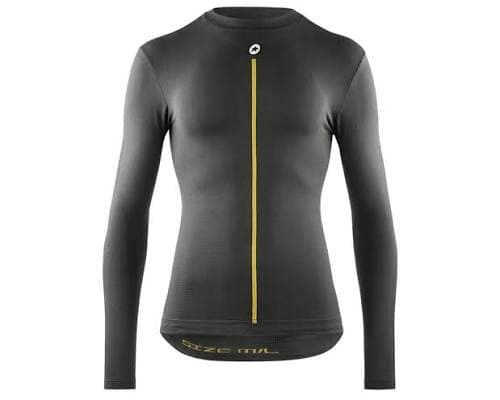 Термомайка ASSOS Spring Fall LS Skin Layer P1, Anthracite Grey