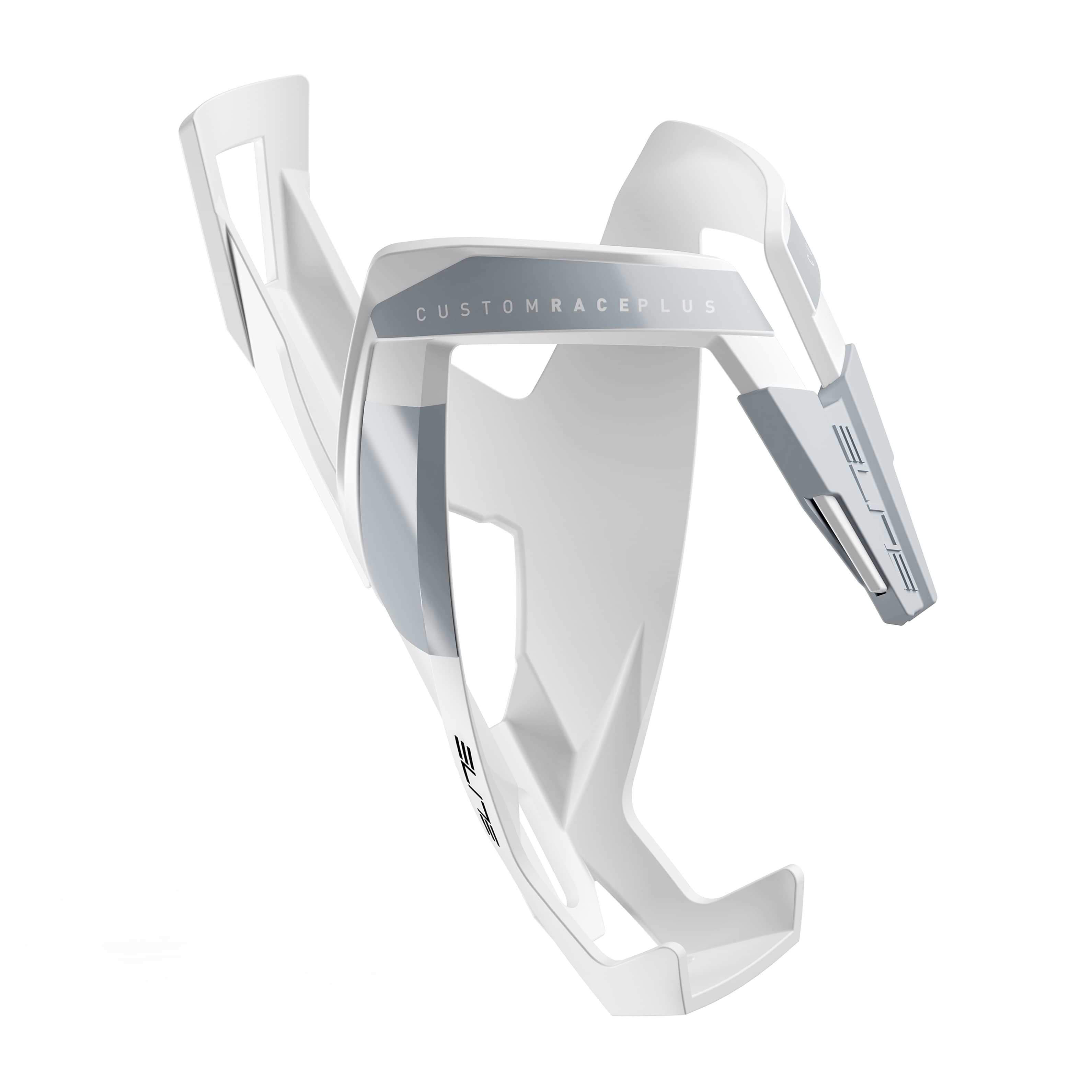 Флягодержатель Elite CUSTOM RACE PLUS, White Grey