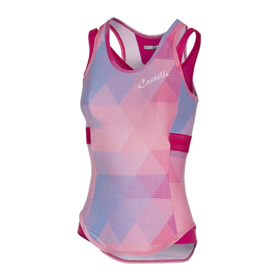 Джерси женская без рукавов Castelli ALBA TOP, цв.012 alba pink (р. S)