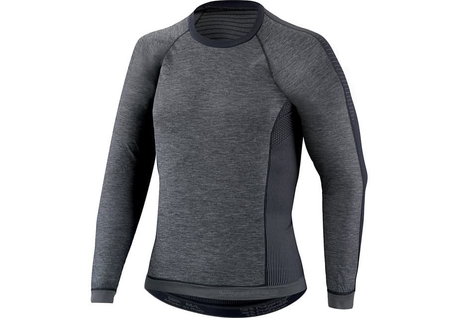 Термомайка Specialized SEAMLESS Baselayer With Protection, Dark Grey