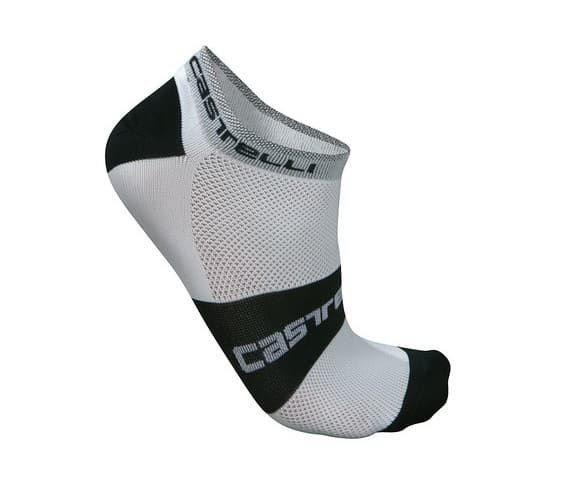 Носки Castelli LOWBOY, цв.001 white/black, р. 2XL
