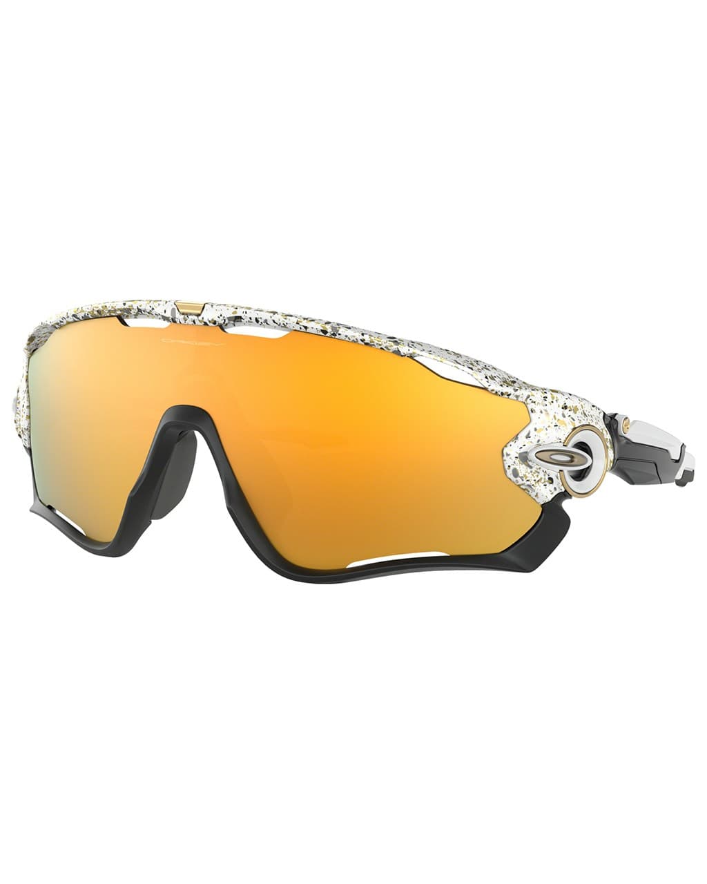 Очки Oakley Jawbreaker, Splatter White/24K Iridium