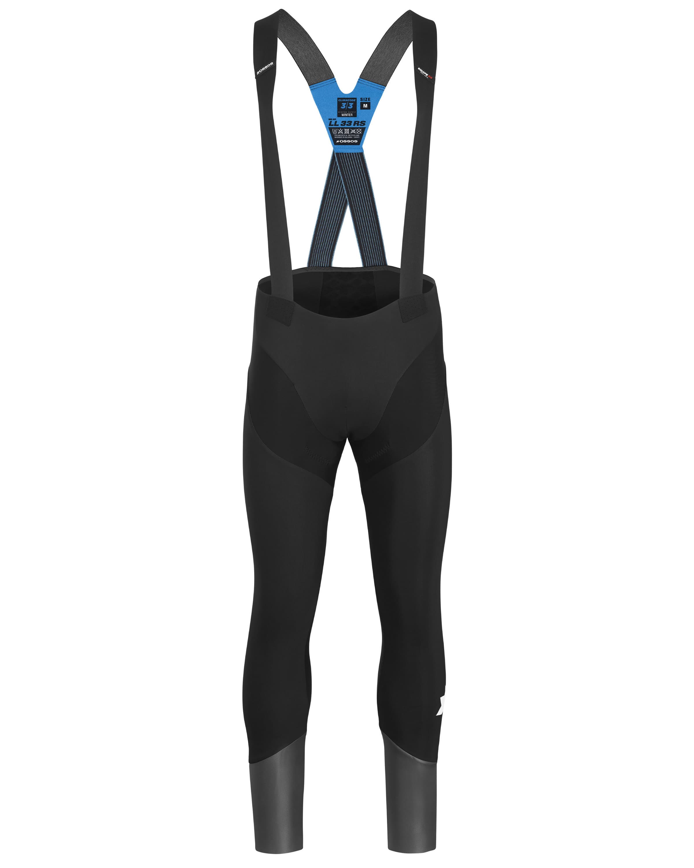 Велоштаны мужские ASSOS EQUIPE RS S9 Winter Bib Tights, Black Series
