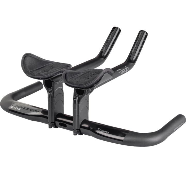 Руль Лежак Deda Crononero Evo Time Trial Handlebar - J-Bend - polish on black (POB)