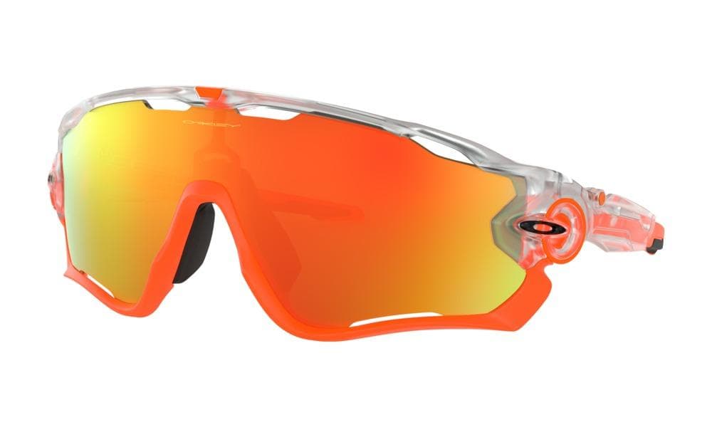 Очки Oakley JAWBREAKER, Matte Clear/Fire Iridium