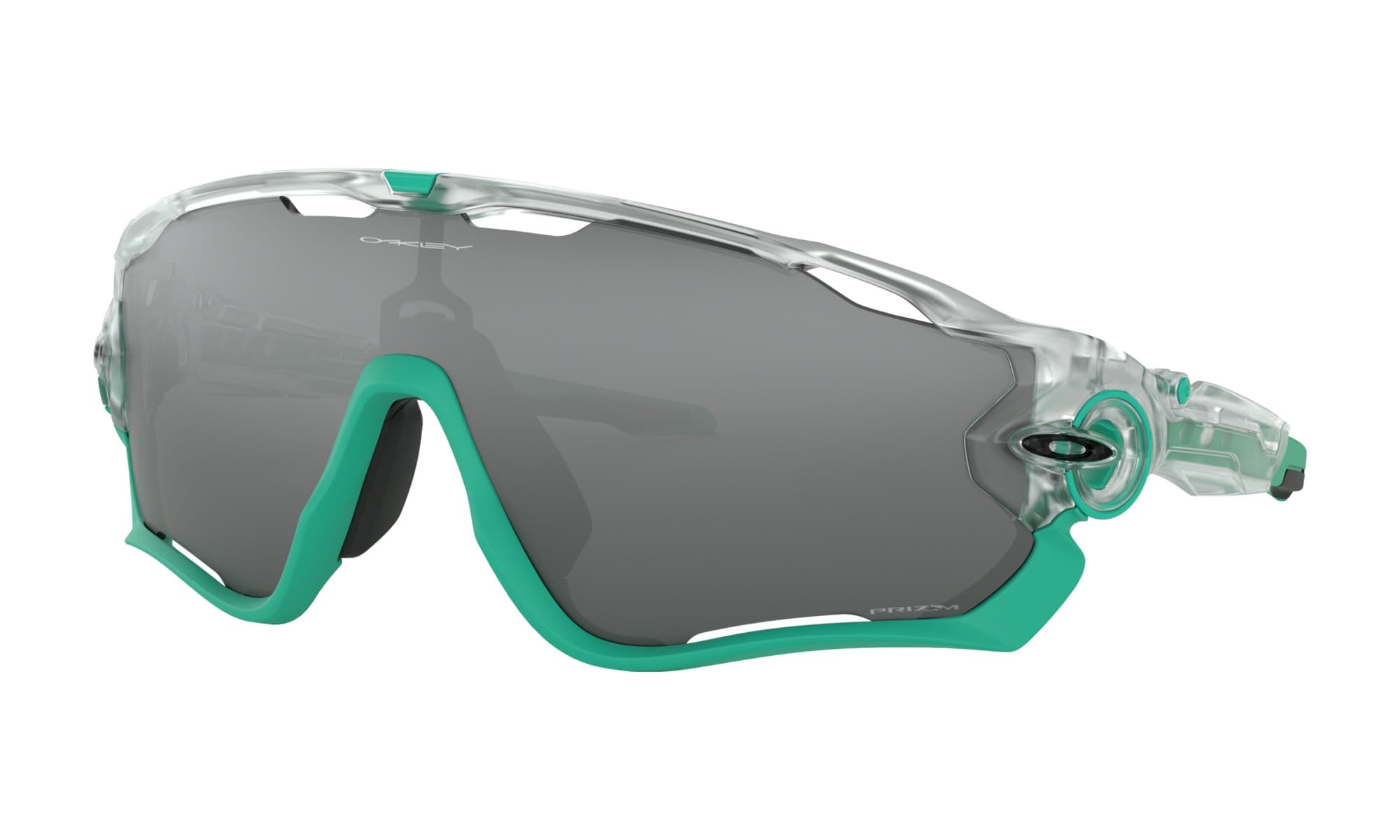 Очки Oakley JAWBREAKER, Matte Clear / Prizm Black