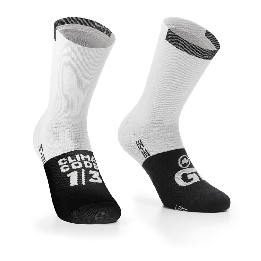 Носки ASSOS GT Socks C2, Holy White, фото 1 из 2