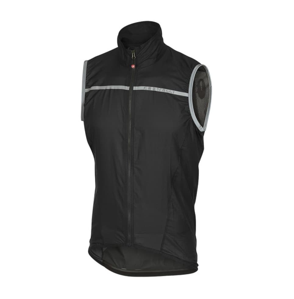 Жилетка Castelli SUPERLEGGERA, цв.010 black (р. M)