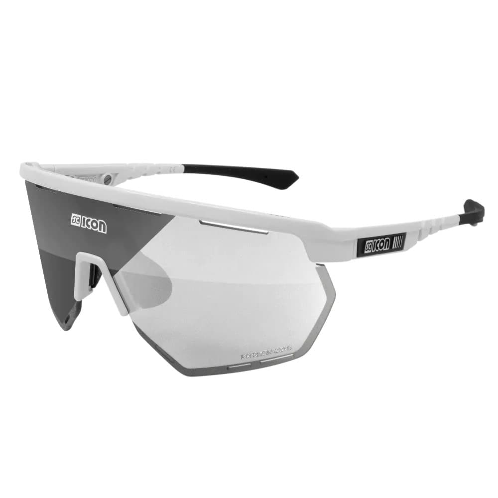 Очки Scicon AEROWING, White Gloss / Photochromic Silver