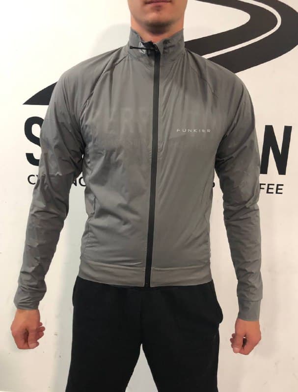 Велокуртка мужская Funkier ABRUZZO Pro Ultra Light Rain Jacket, Black