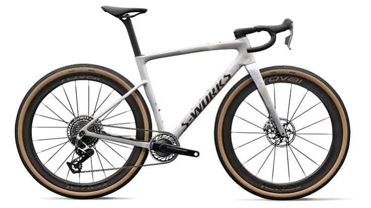 Велосипед гравийный Specialized S-Works CRUX 5, Silver Dust Frost
