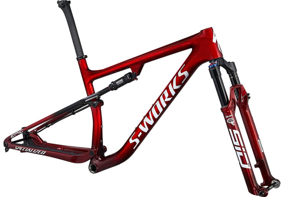 Фреймсет Specialized S-Works EPIC, REDTNT/BRSH/WHT (2020) (р. S)