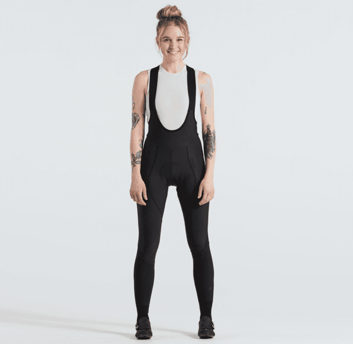 Велоштаны женские Specialized SL PRO Thermal Bib Tight, Black