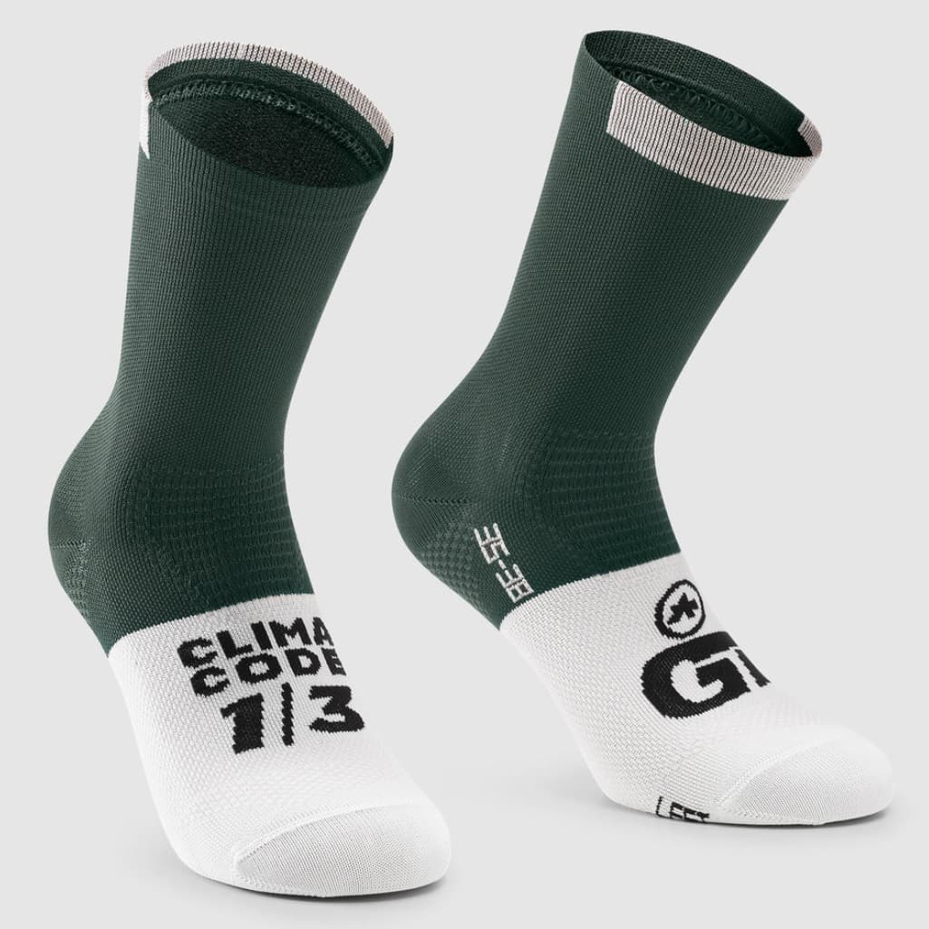 Носки ASSOS GT Socks C2, Grenade Green