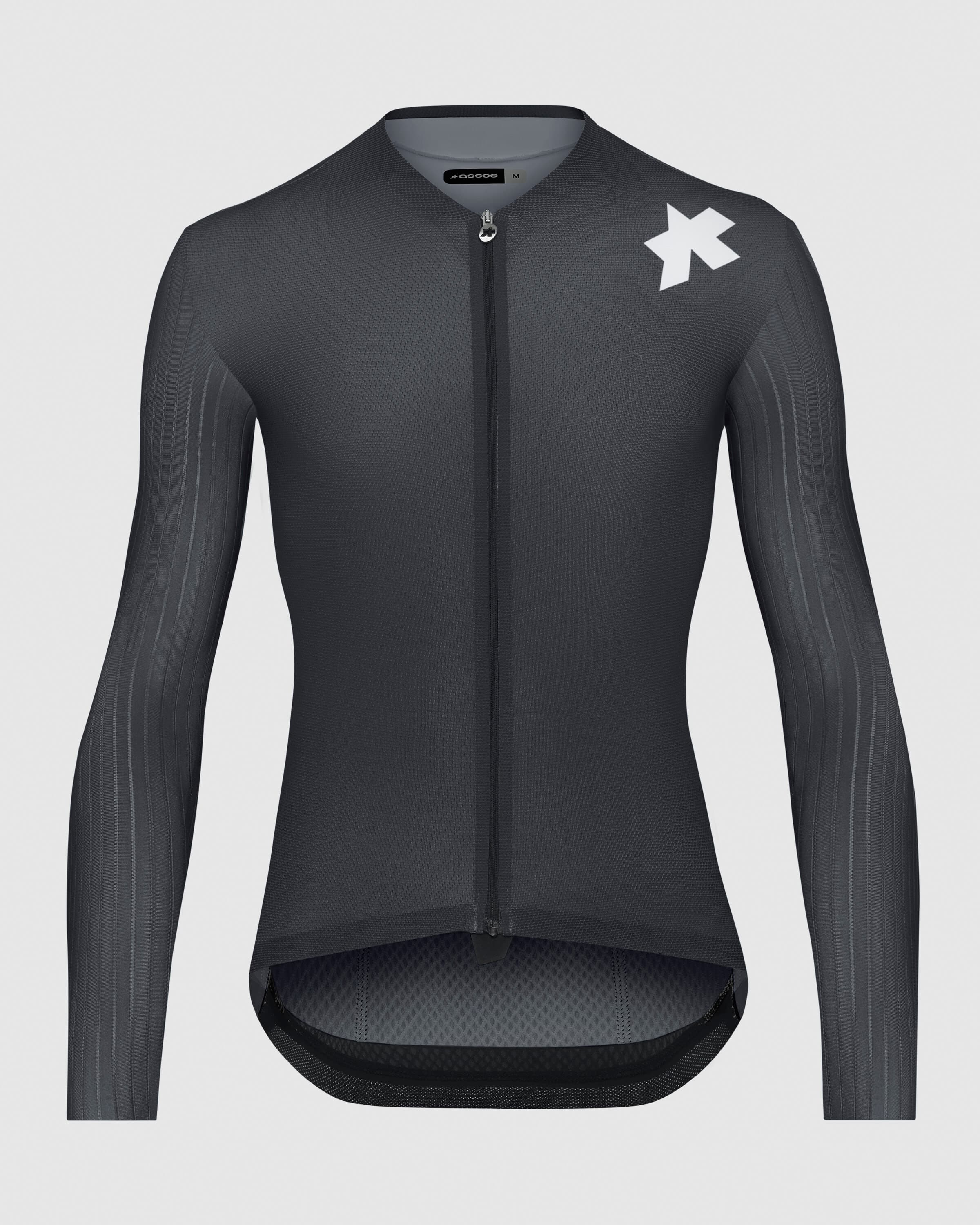 Джерси с длинным рукавом мужская ASSOS EQUIPE RS LS Jersey S11, Precision Graphite, фото 1 из 2