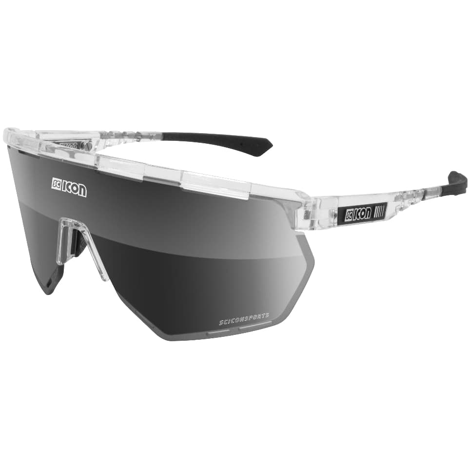 Очки Scicon AEROWING, Crystal Gloss / Multimirror Silver + Rain Clear