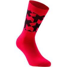 Носки ASSOS ASSOSOIRES Monogram Socks EVO Katana Red, фото 1 из 2
