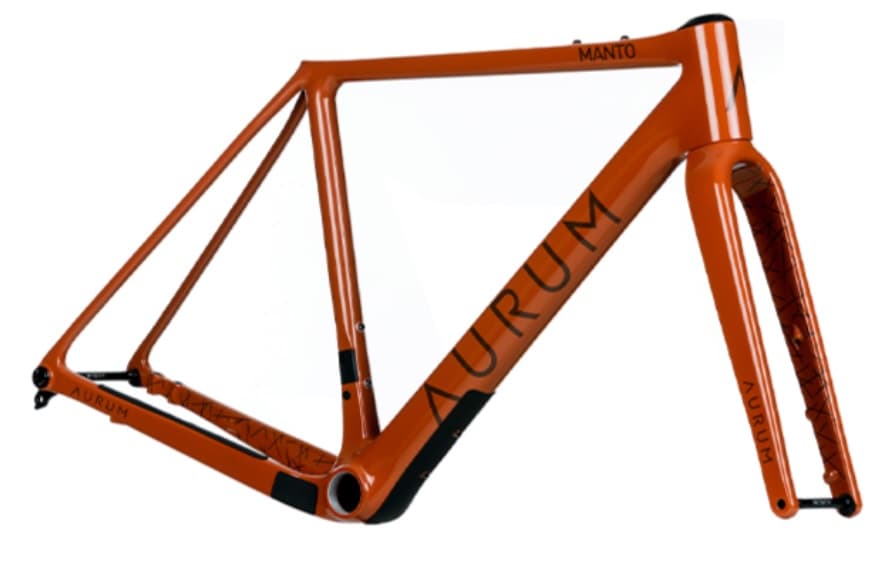 Фреймсет гравийный AURUM Manto Frameset, Orange Mediterraneo
