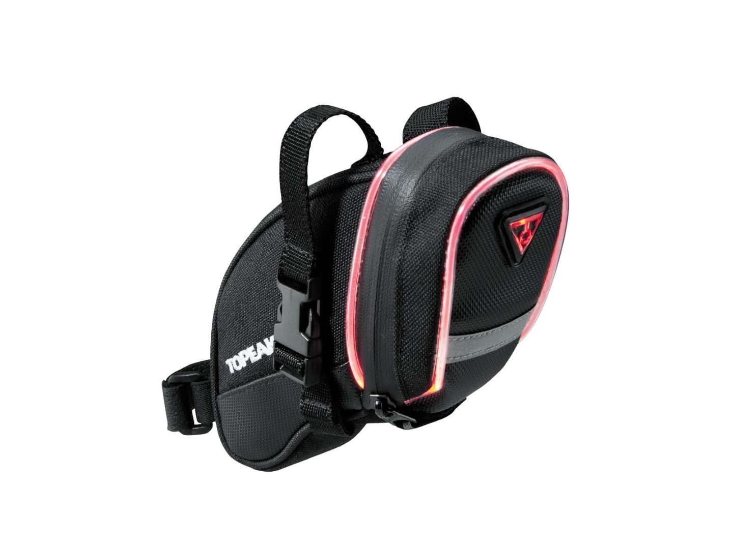 Сумка подседельная Topeak AERO WEDGE iGLOW Strap Mount, Medium 0.5W