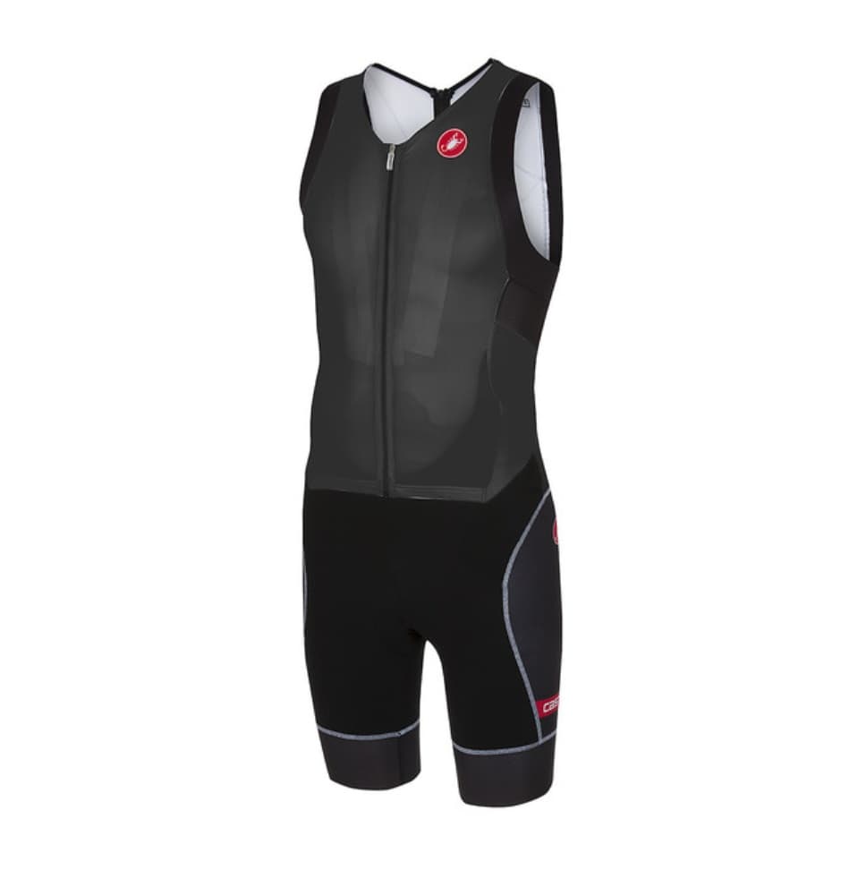 Комбинезон для триатлона мужской Castelli FREE SANREMO, цв.010 black, р. 3XL