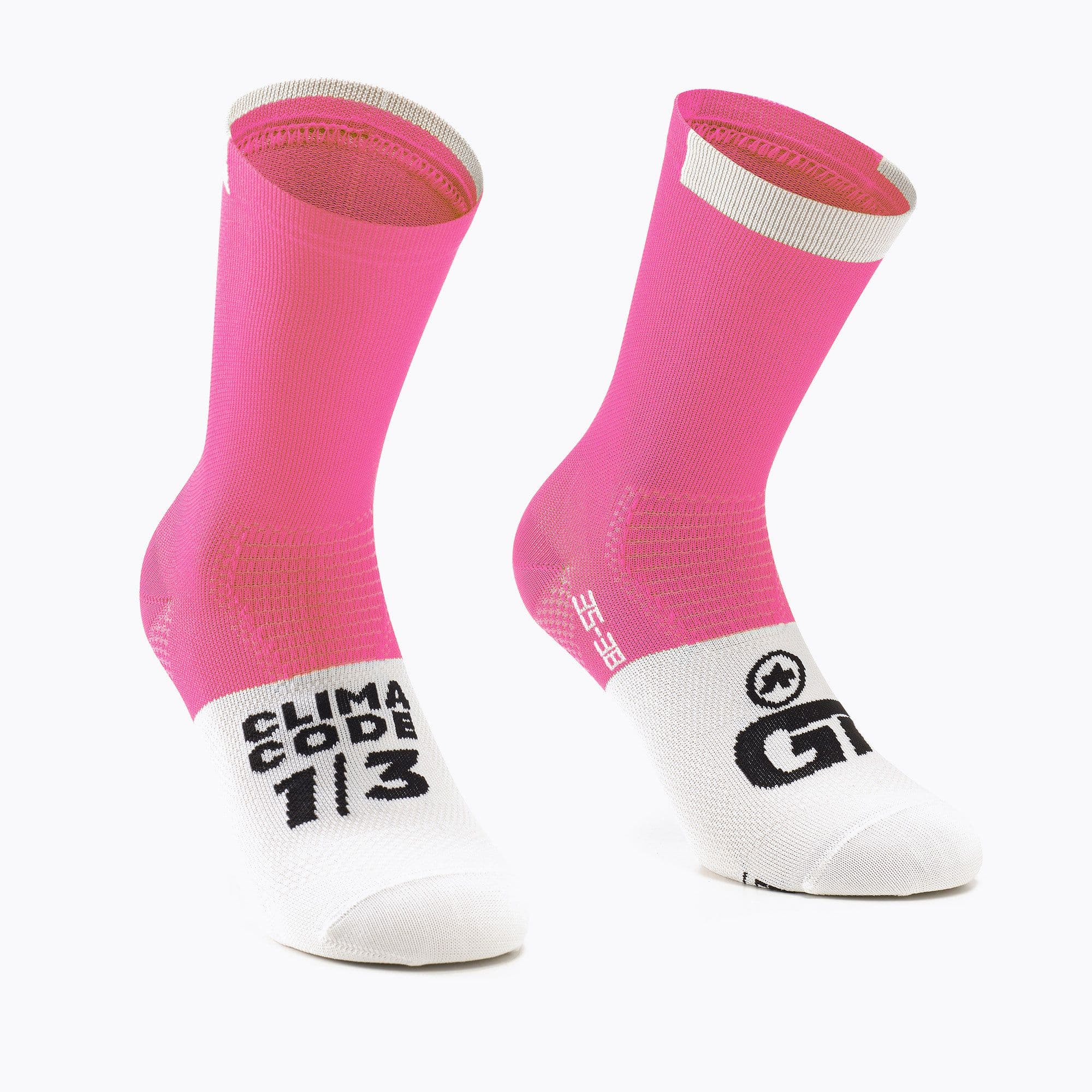 Носки ASSOS GT Socks C2, Fluo Pink, фото 1 из 2