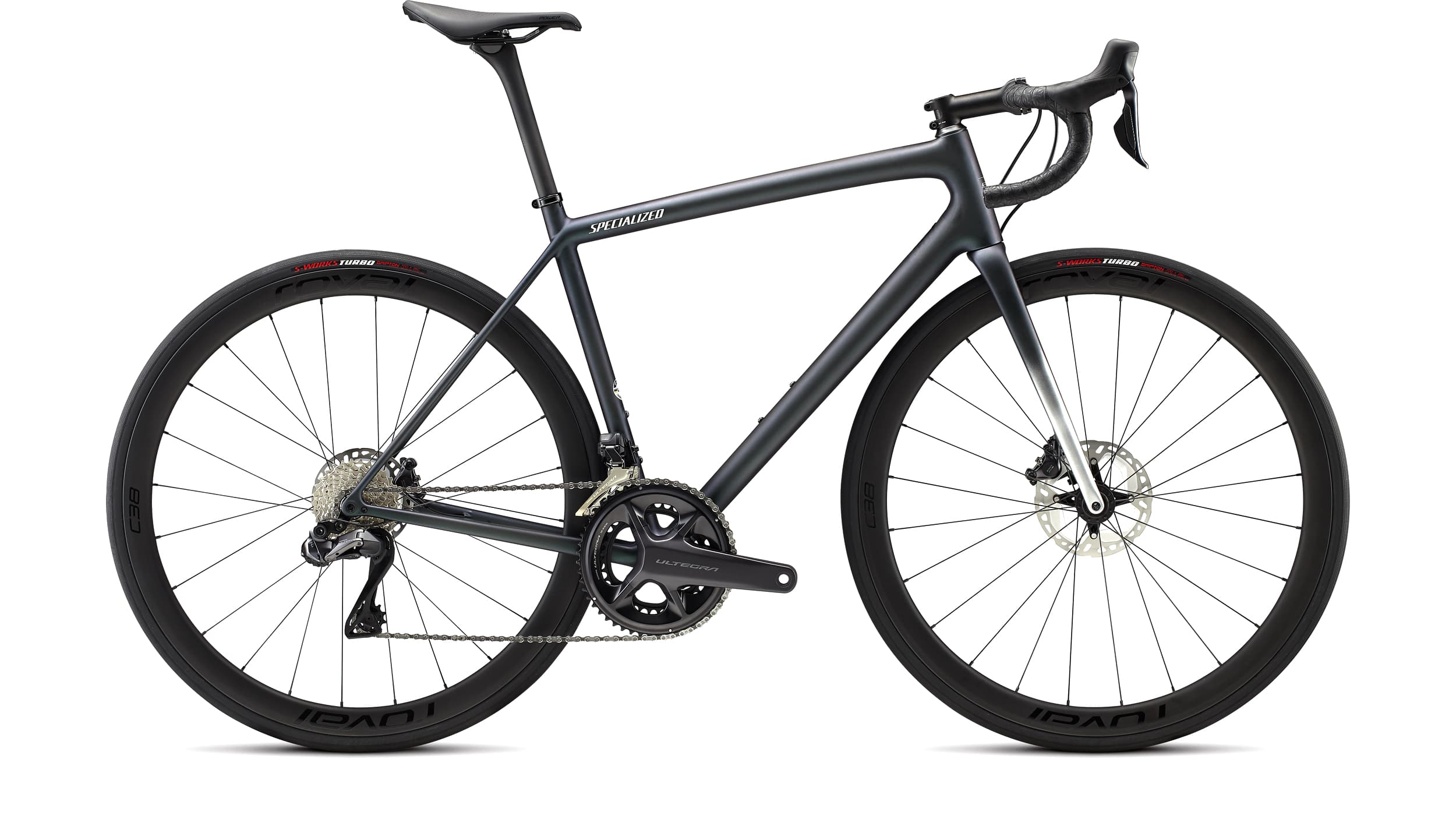 Велосипед шоссейный Specialized AETHOS EXPERT, Chameleon Oil Tint / Flake Silver (2022)