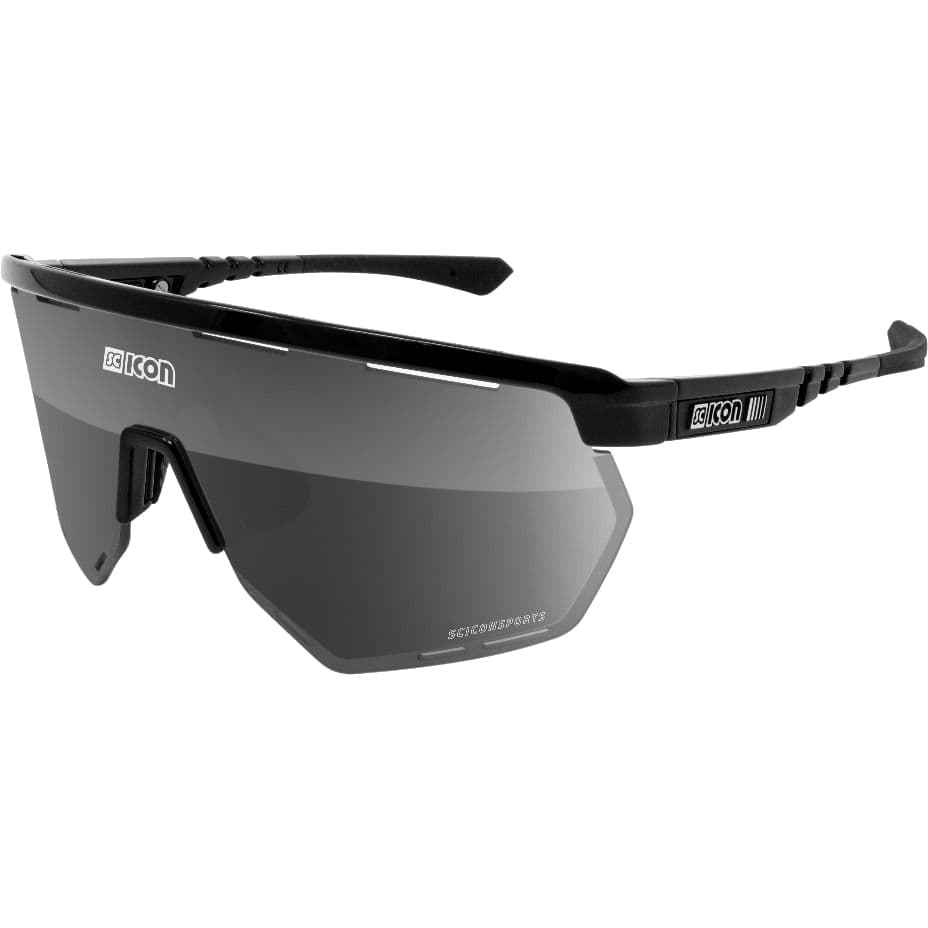 Очки Scicon AEROWING, Black Gloss / Multimirror Silver + Rain Clear