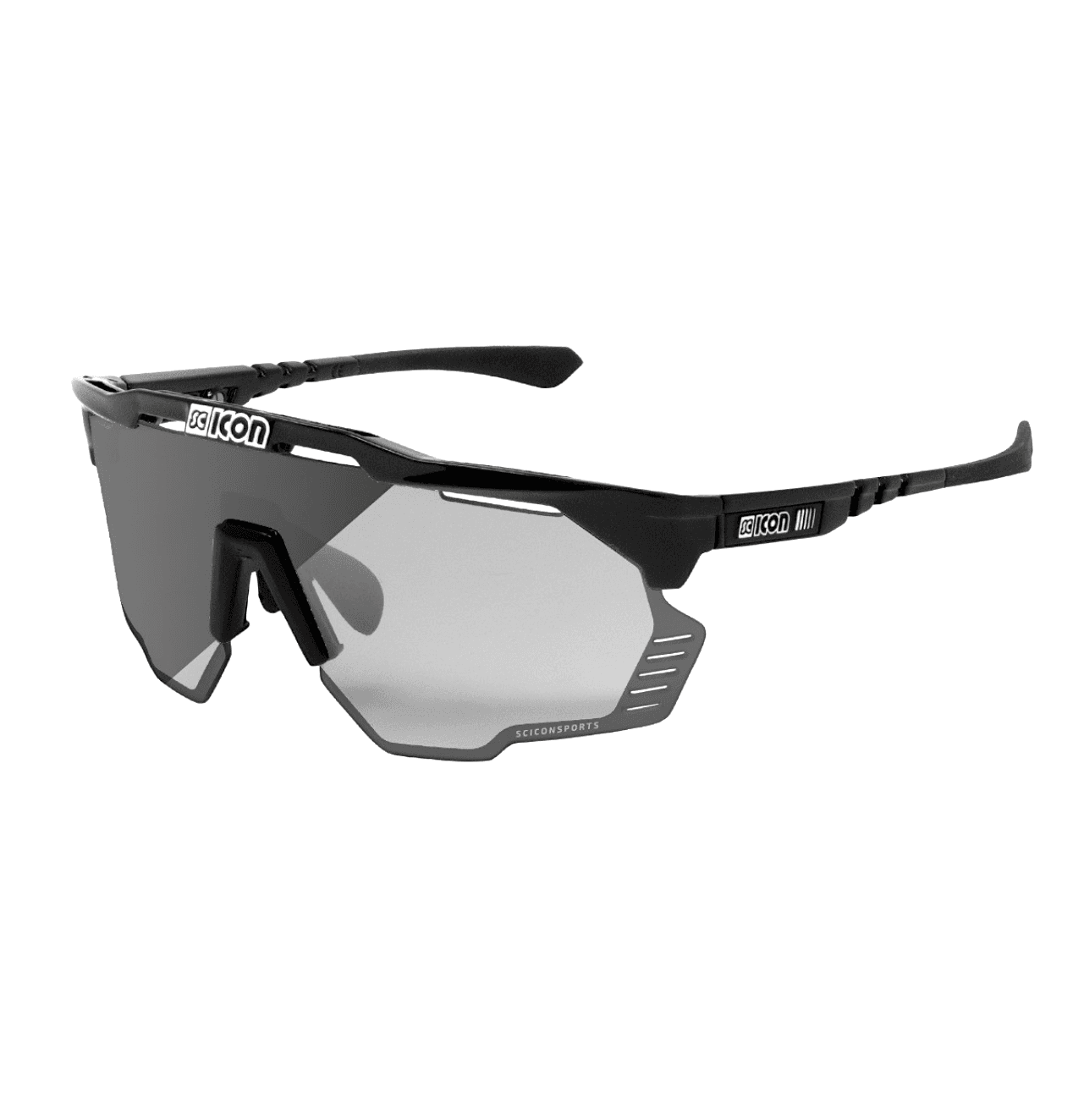 Очки Scicon AEROSHADE KUNKEN, Black Gloss / Photochromic Silver