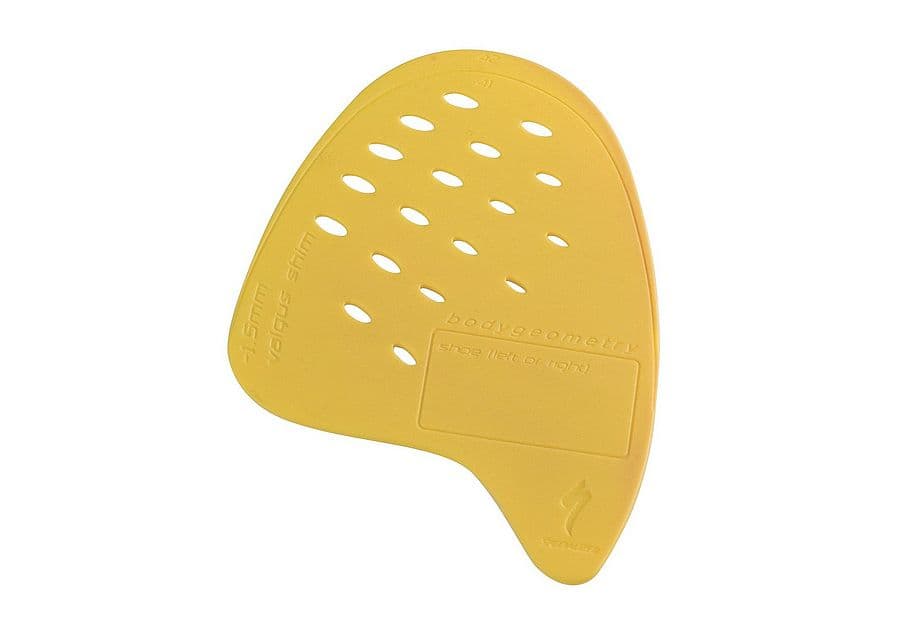 Стельки Specialized Body Geometry INTERNAL WEDGES 2PK, Yellow / Valgus