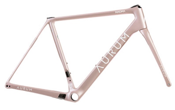 Фреймсет шоссейный AURUM Magma Frameset, Dolomiti Pink / White Decal велосипеды