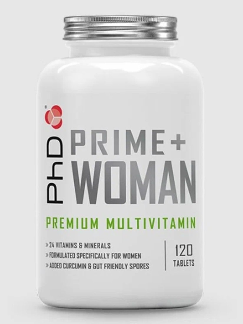 PHD Prime+ WOMAN Premium Multivitamin, 120 таблеток