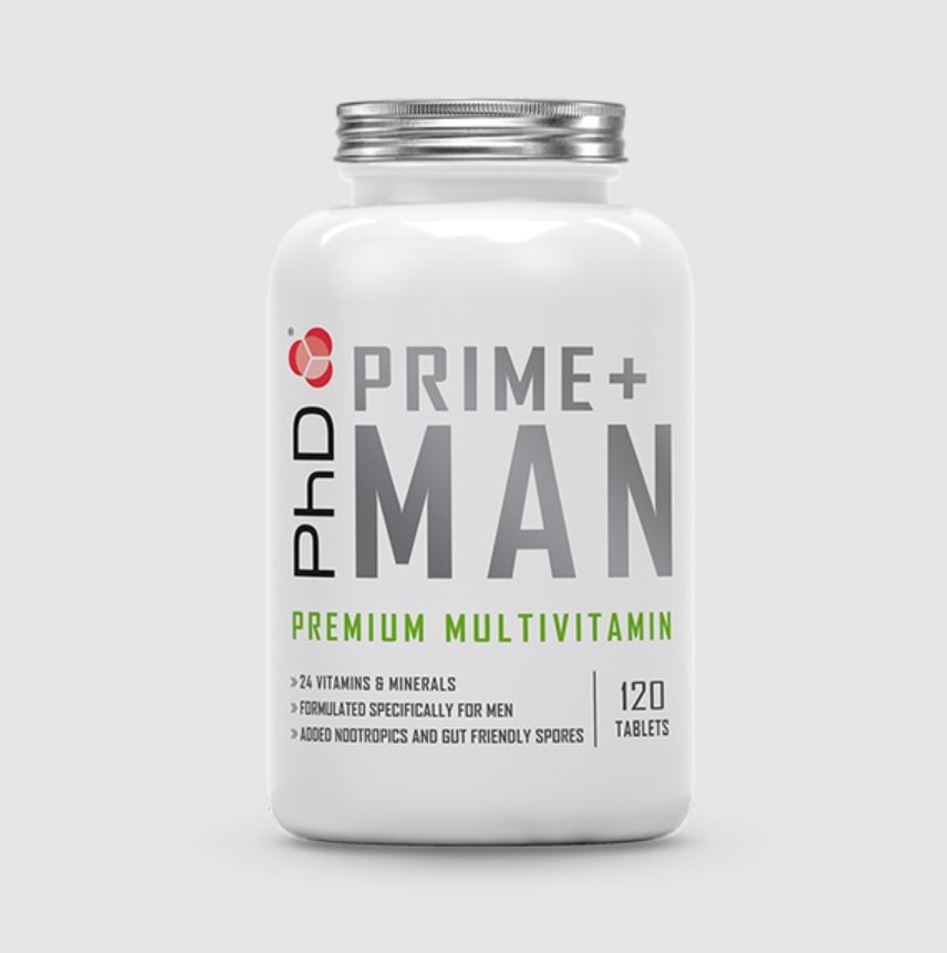 PHD Prime+ MAN Premium Multivitamin, 120 таблеток