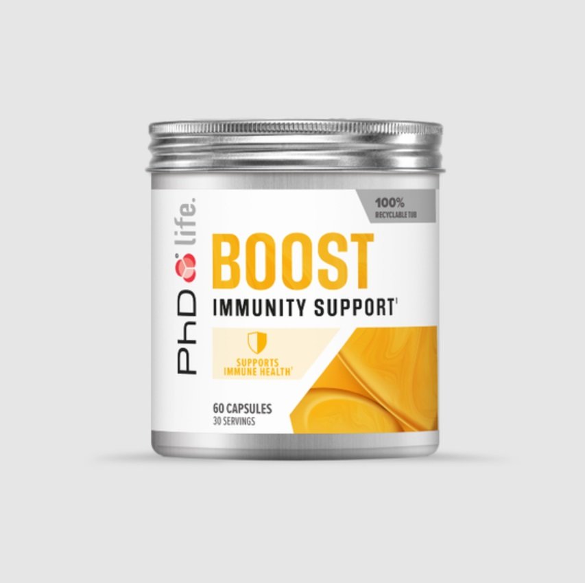 PHD LIFE BOOST Immunity Support, 60 капсул