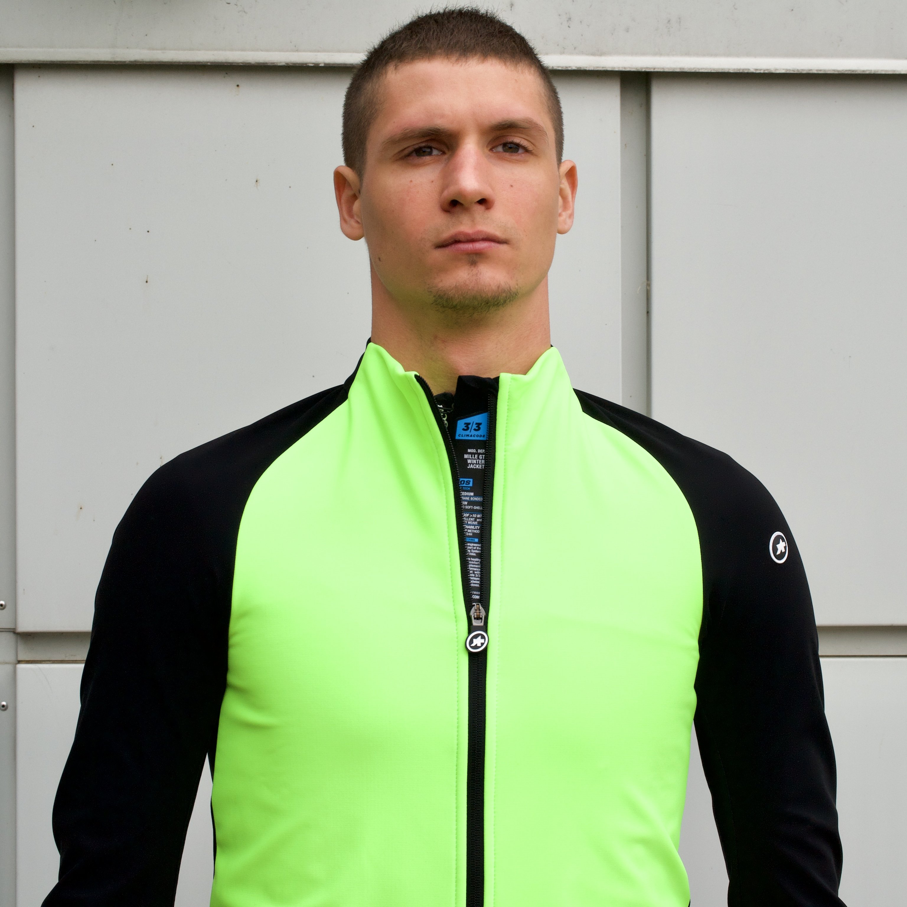 Велокуртка мужская ASSOS MILLE GT Winter Jacket, Visibility Green (р. M)